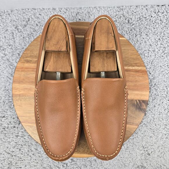 Sperry Top Sider Mens 12M Hampden Venetian Brown Leather Driving Moc Loafer - Picture 5 of 13